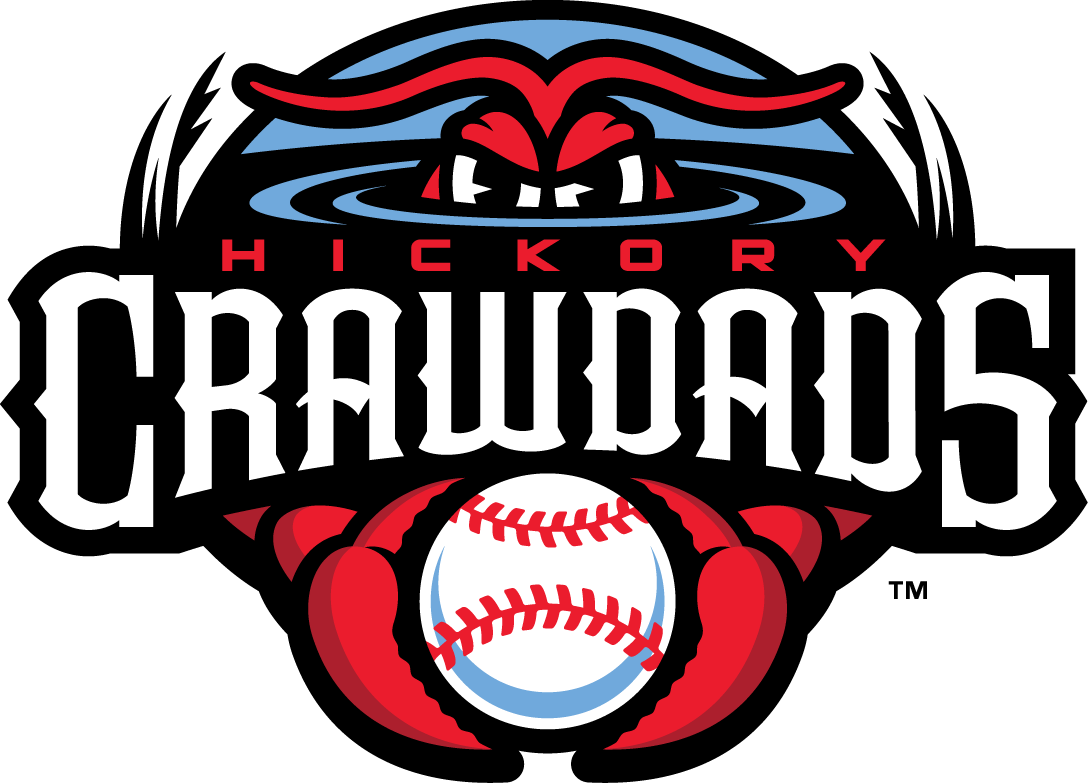 Hickory Crawdads 2016-Pres Primary Logo iron on heat transfer